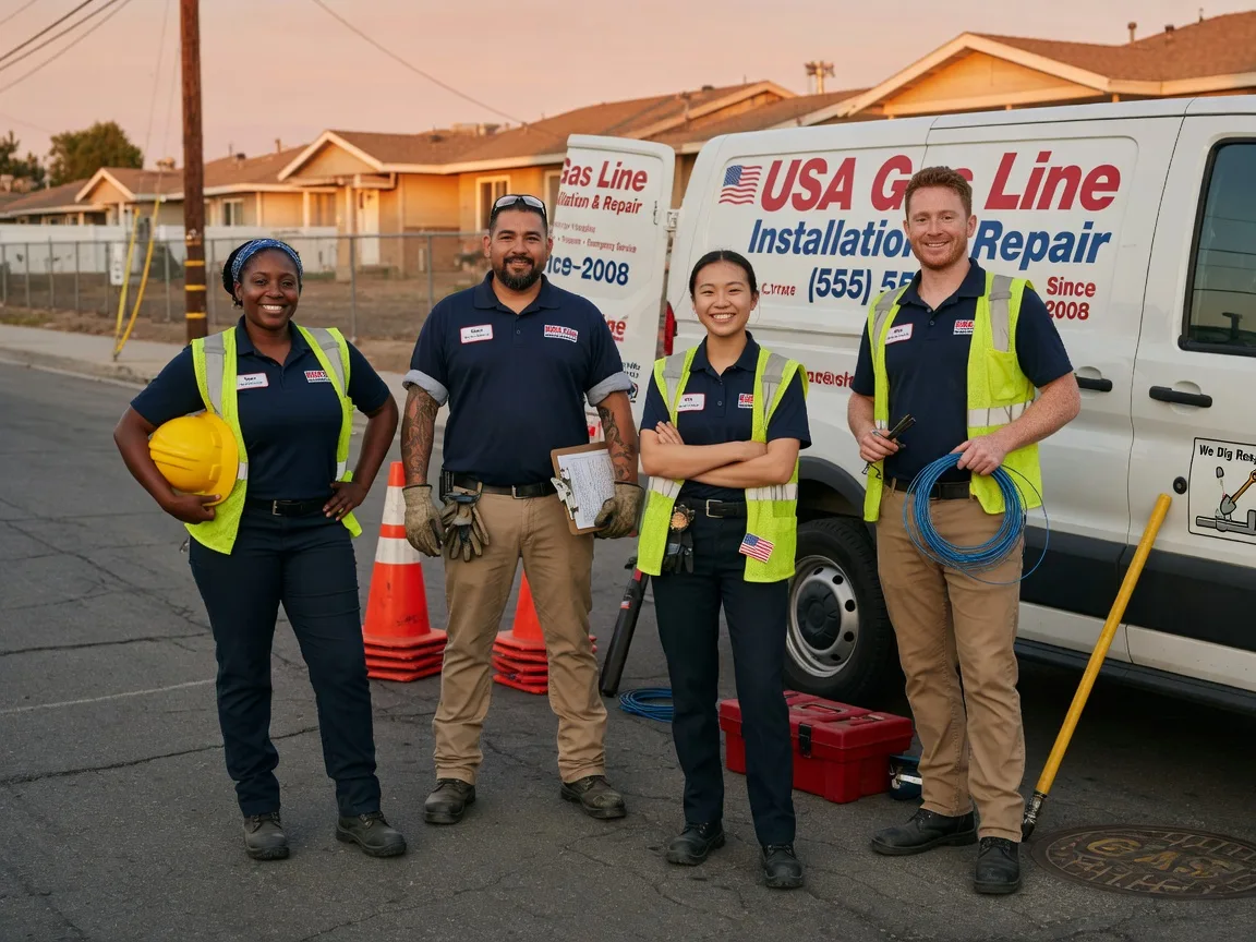 Gas Line Installation company in Golden Valley, ND